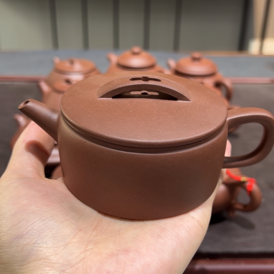 半**林宜兴紫砂壶泡茶喝