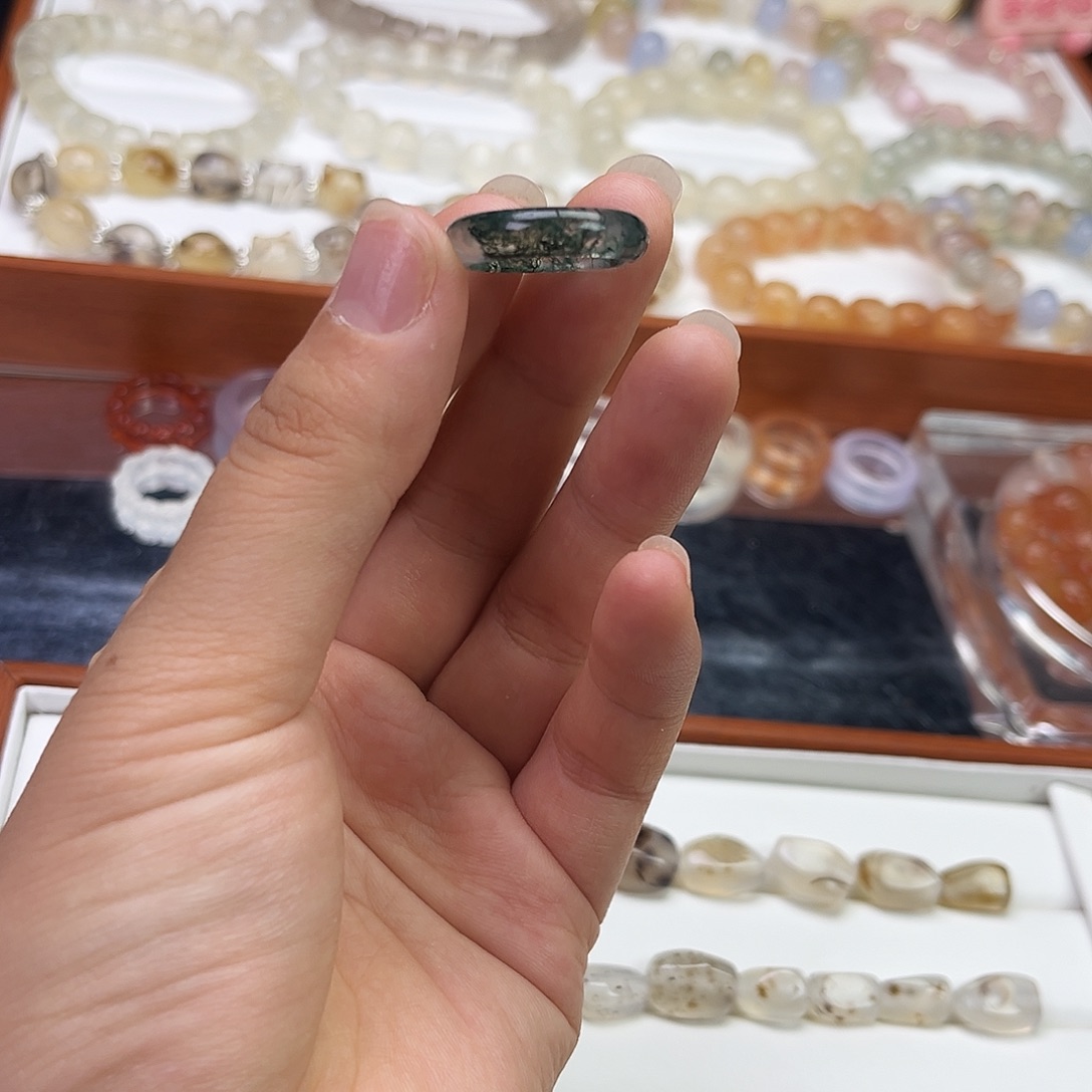 戒指未镶嵌玛瑙/玉髓13 号18