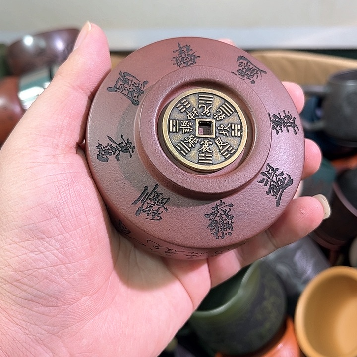 茶杯紫砂全手工紫砂主人杯