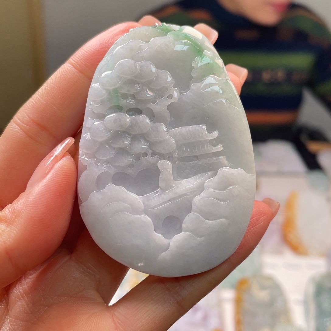 翡翠吊坠(不含链)未镶嵌