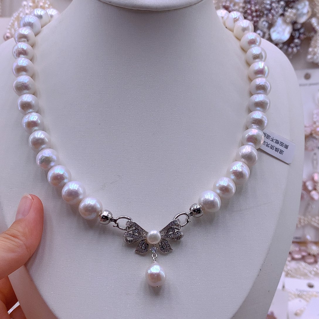 未镶嵌淡水珍珠耳饰项链