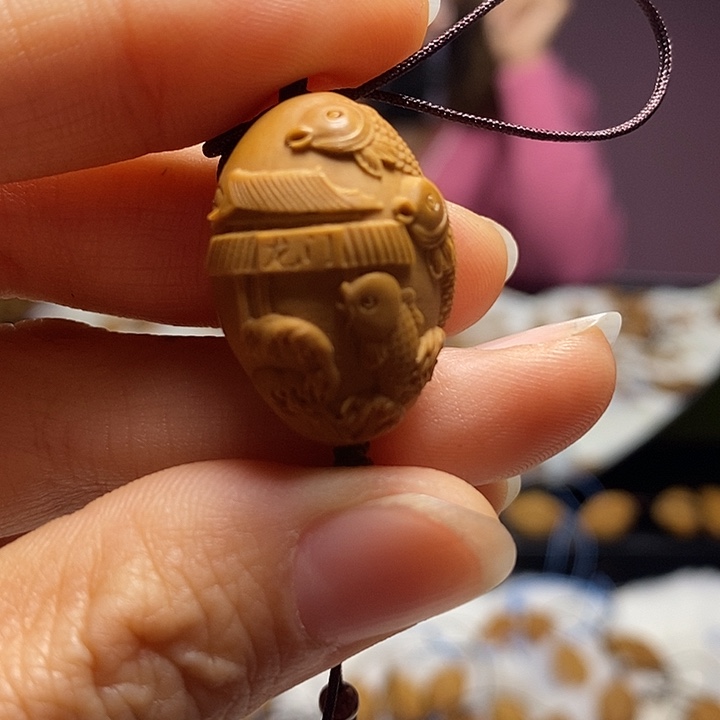 橄榄核吊坠橄榄核