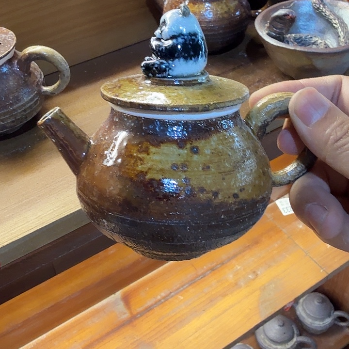 茶壶绿泥柴烧新品福利多多