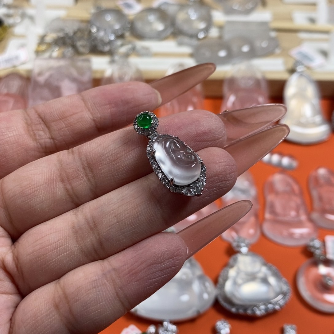 石英质玉如意未镶嵌