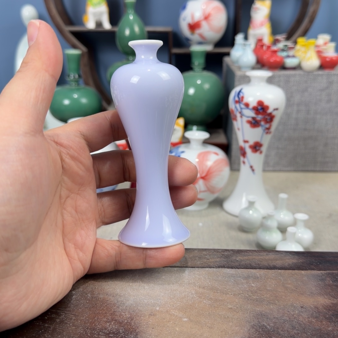 陶瓷手工小花器摆件
