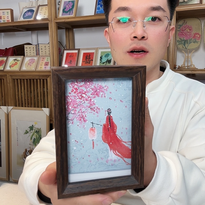 有机玻璃手绘 手绘 手绘 