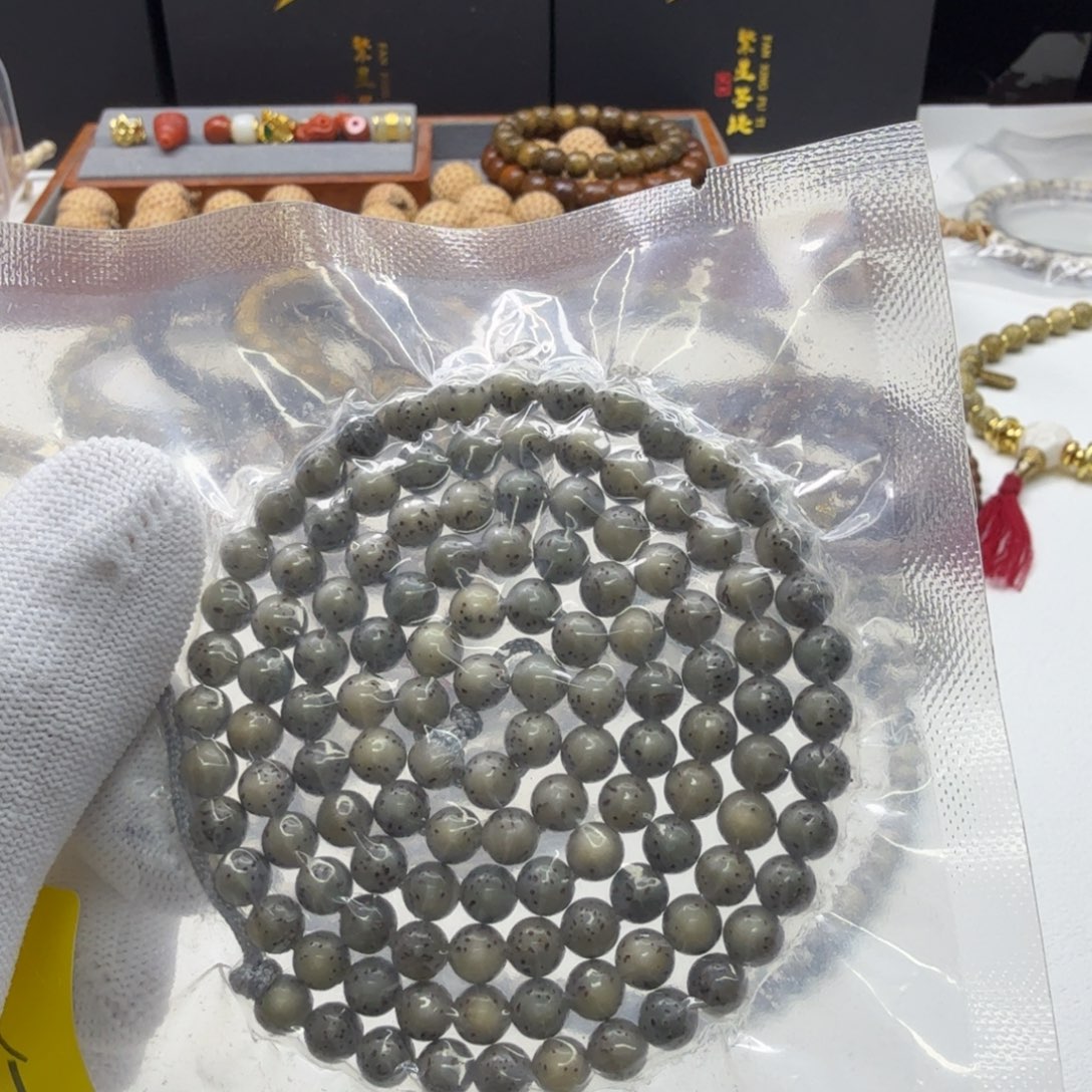 星月菩提吊坠7梵天小冰糖河豚6圆108一物一图氧化福利