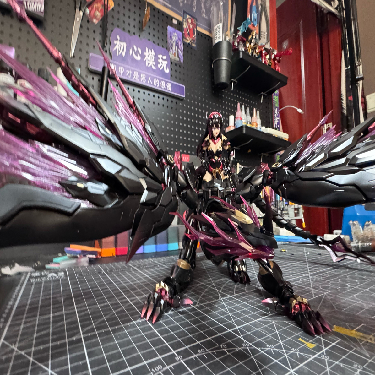 现货白昼流星钣喷 “暗夜烬羽”配色