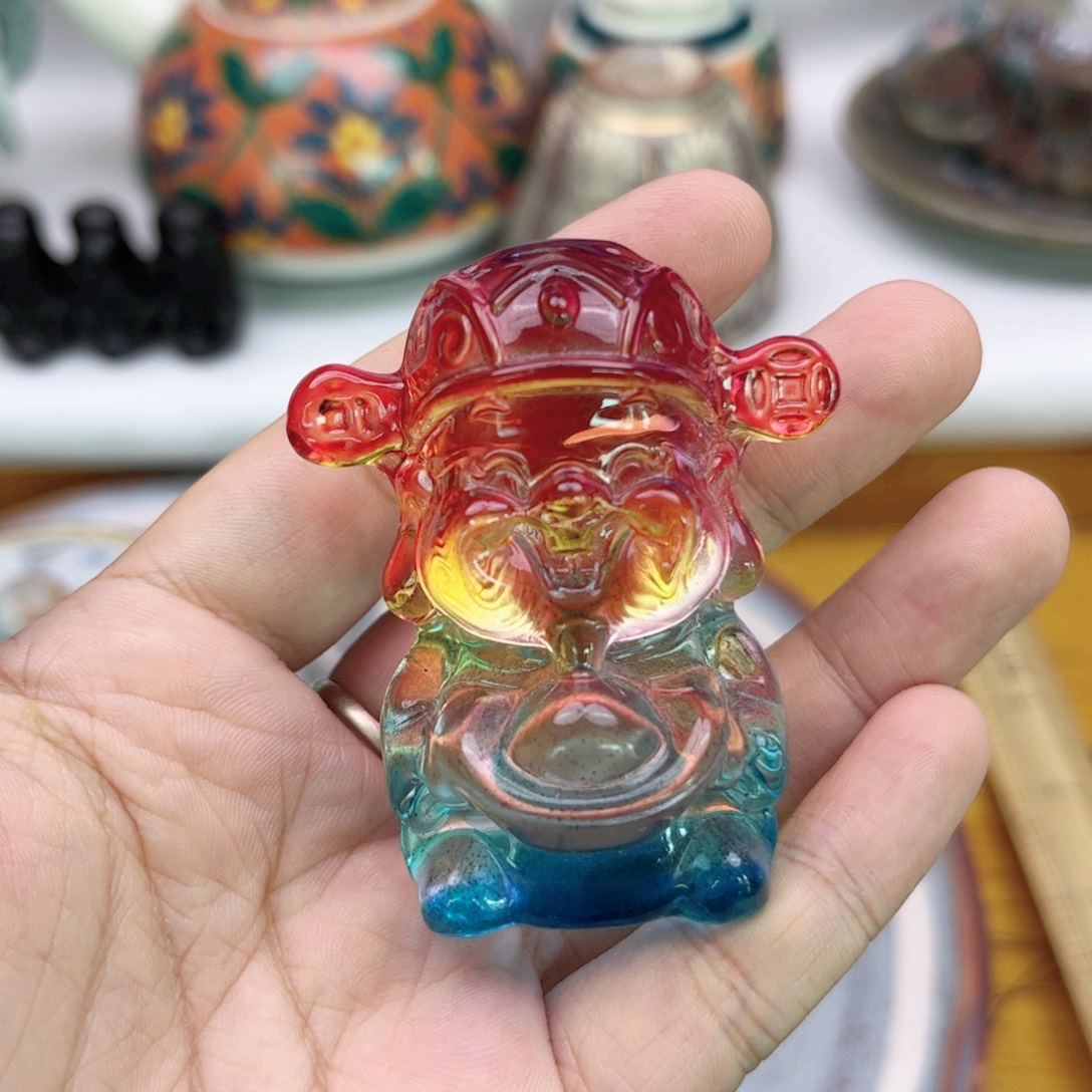 瓷片欢迎光临美桃儿～中古孤品完美别拍～随缘三克油