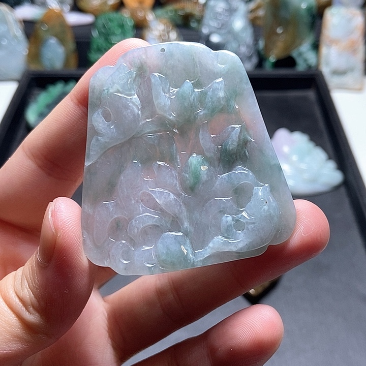 翡翠未镶嵌颈饰翡翠a货