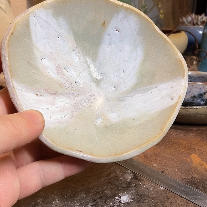 摆件手工高温原矿窑变