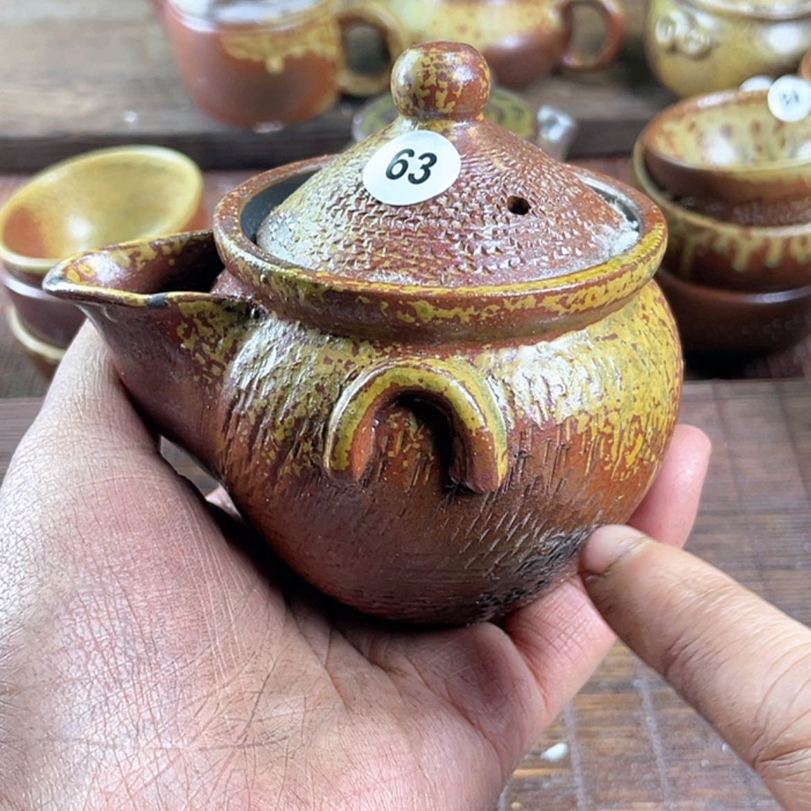 【闪购商品】搏**练柴烧宝瓶180毫升左右瑕疵福利