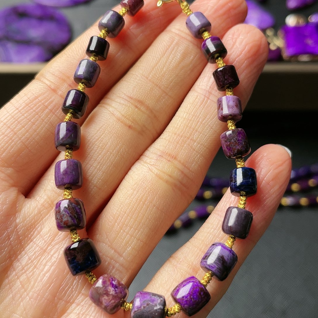 苏纪石（舒俱来）手链未镶嵌