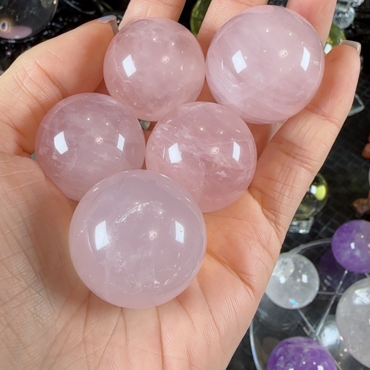 水晶天然水晶球H1未镶嵌多样性发其一