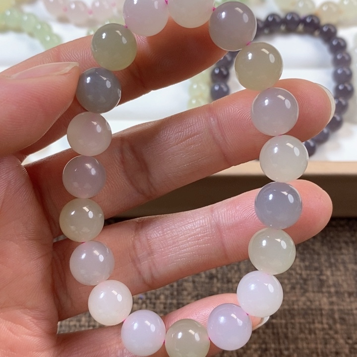 和田玉手串未镶嵌