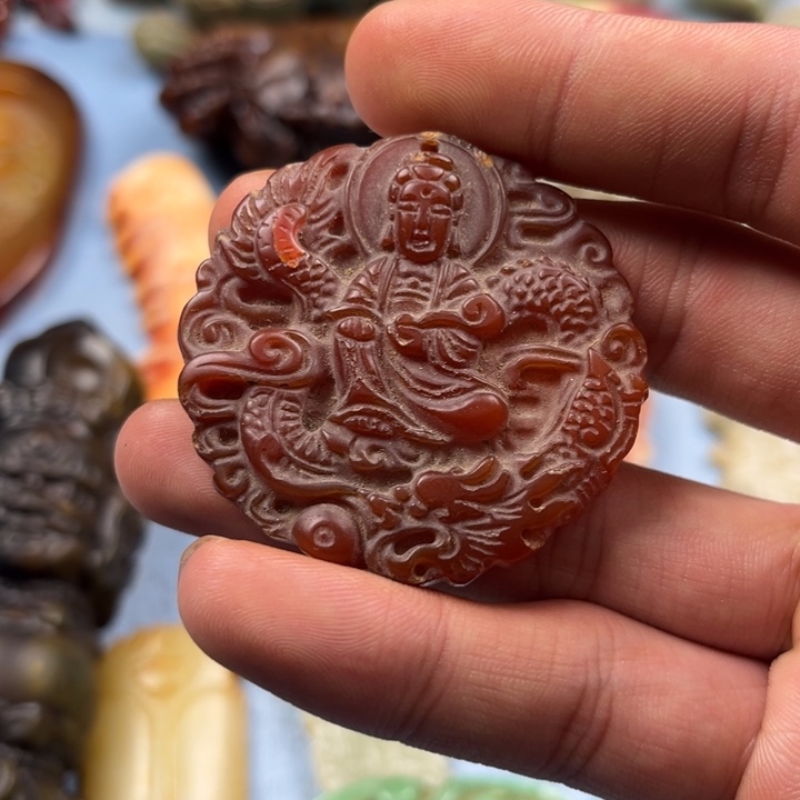 陶其他精品手把件摆件