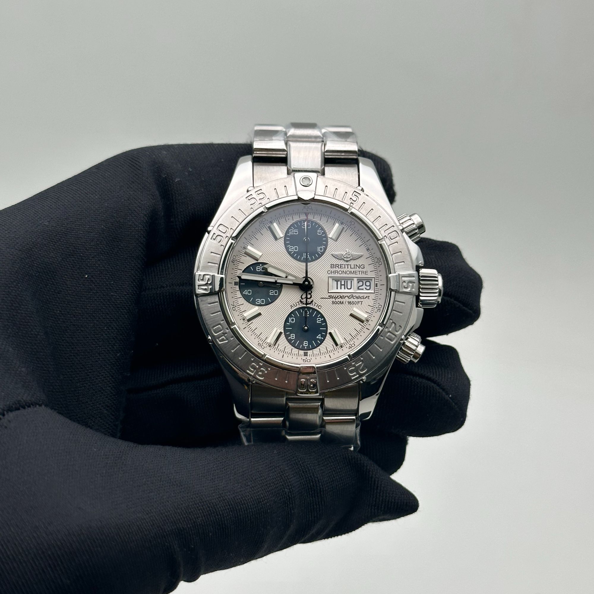 95新 BREITLING/百年灵 超级海洋系列 自动机械 精钢 42MM