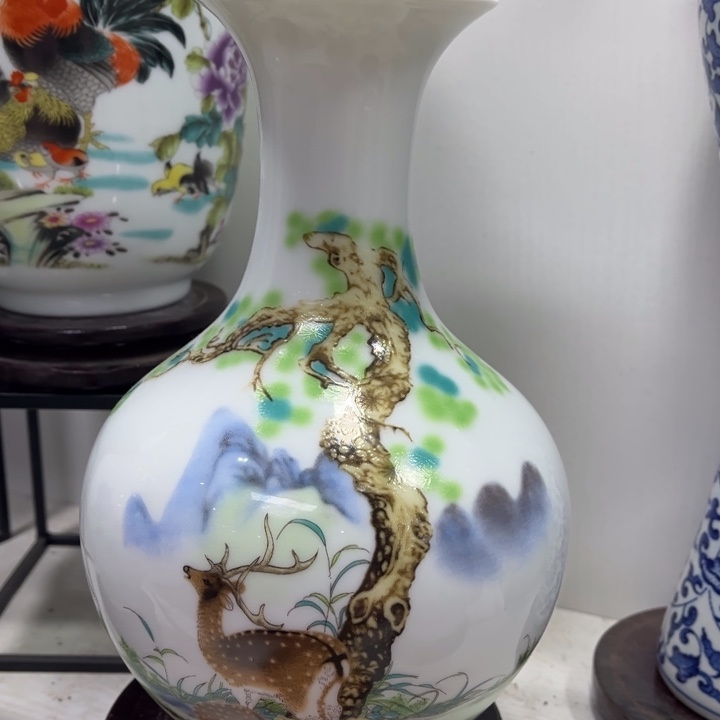 景德镇陶瓷花瓶摆件陶瓷