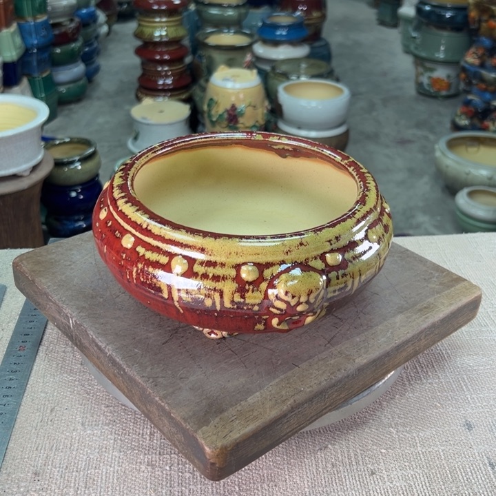 泳坤堂石湾盆陶瓷