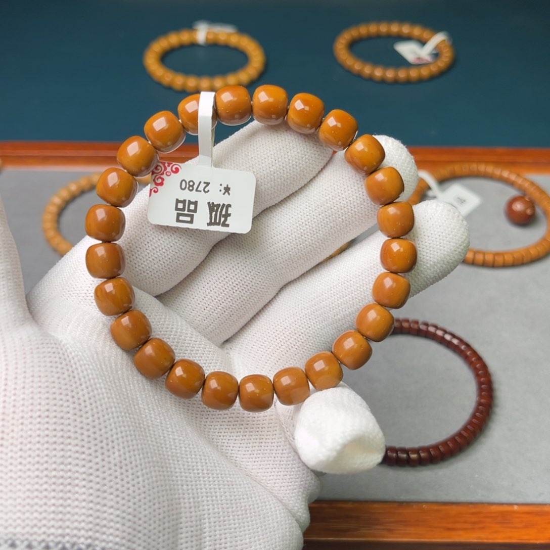 紫金鼠手串C*Y9尺孤品实心鼠