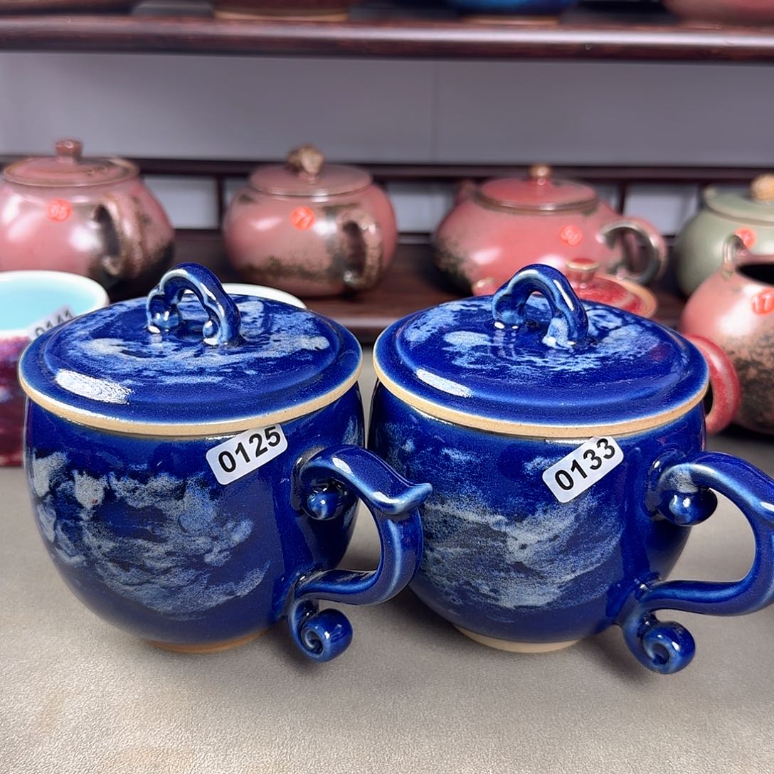 谢*R小鸿钧瓷 泥泥钧瓷0125.0133