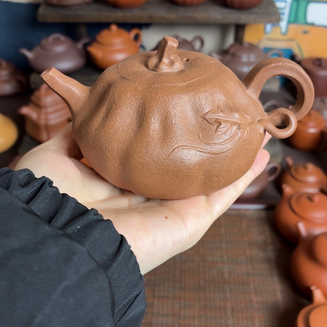 茶壶紫砂紫砂壶。 