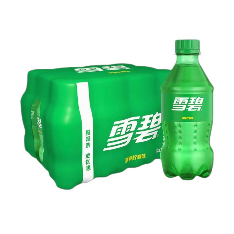 顺丰包邮送货上门/1箱装3-4月产/雪碧300ml*12瓶迷你版碳酸饮料