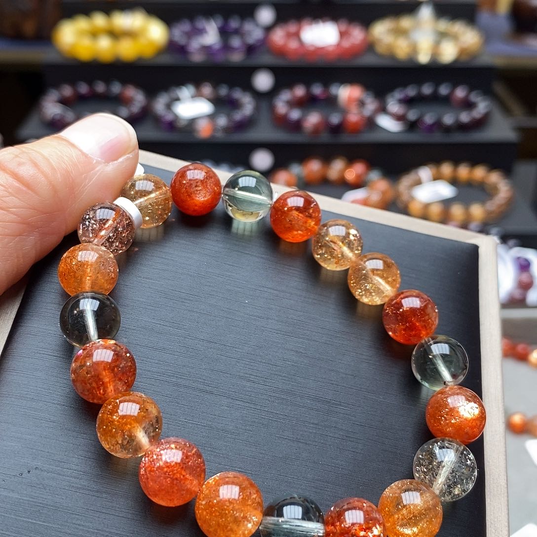 日光石手链未镶嵌