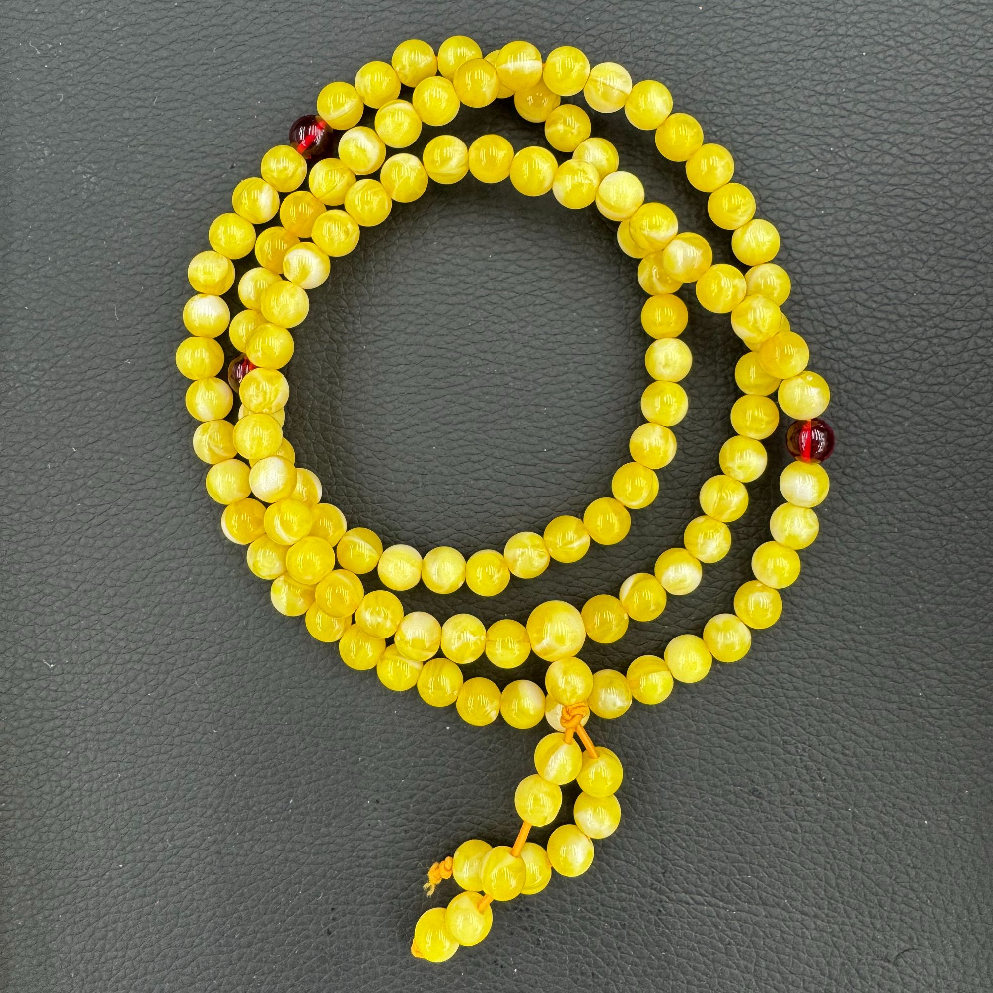 MS4015天然缅甸老料多圈手串（8mm）