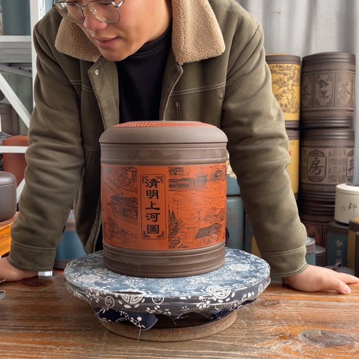 紫砂茶叶罐茶叶罐