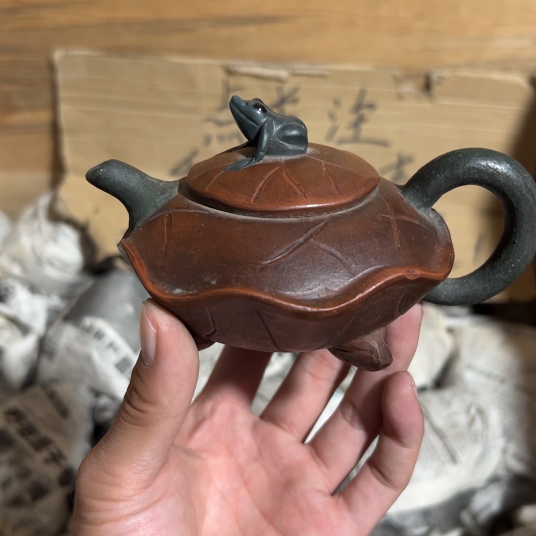紫砂茶壶老厂紫砂壶一件！