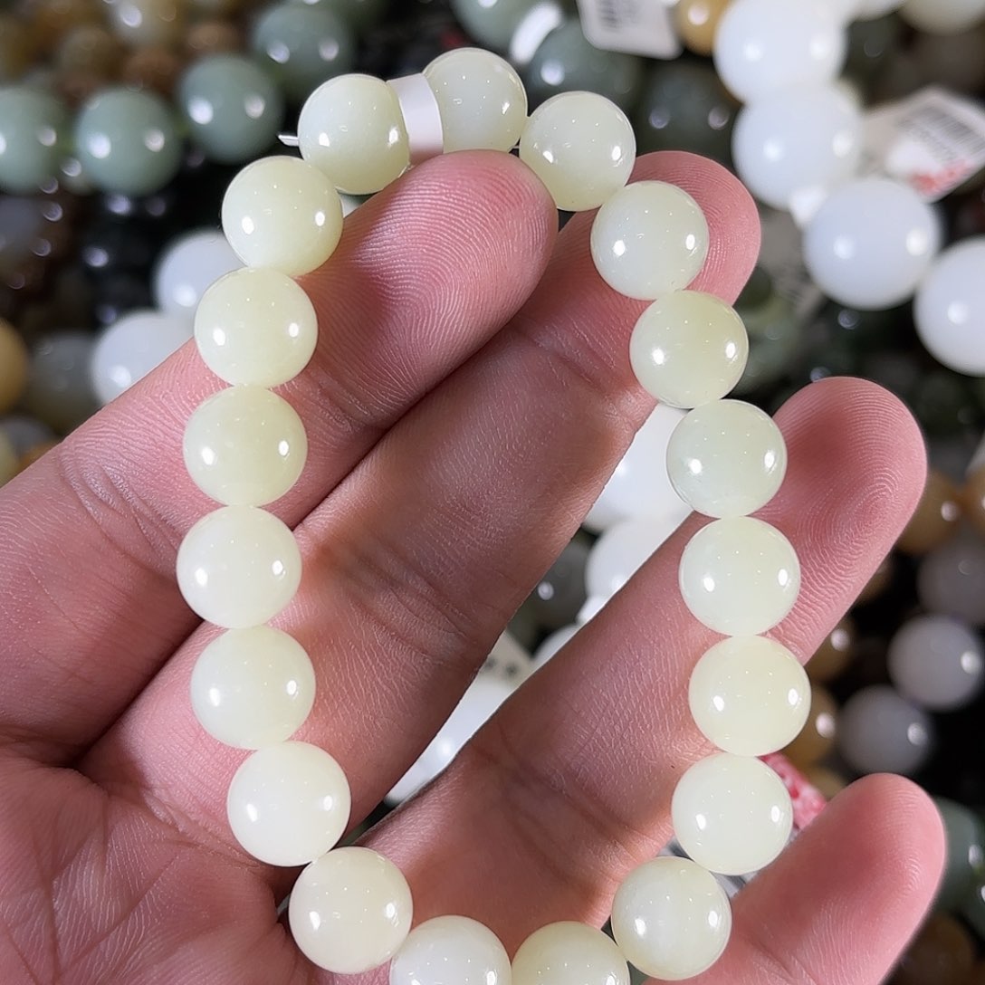 和田玉手链未镶嵌W61