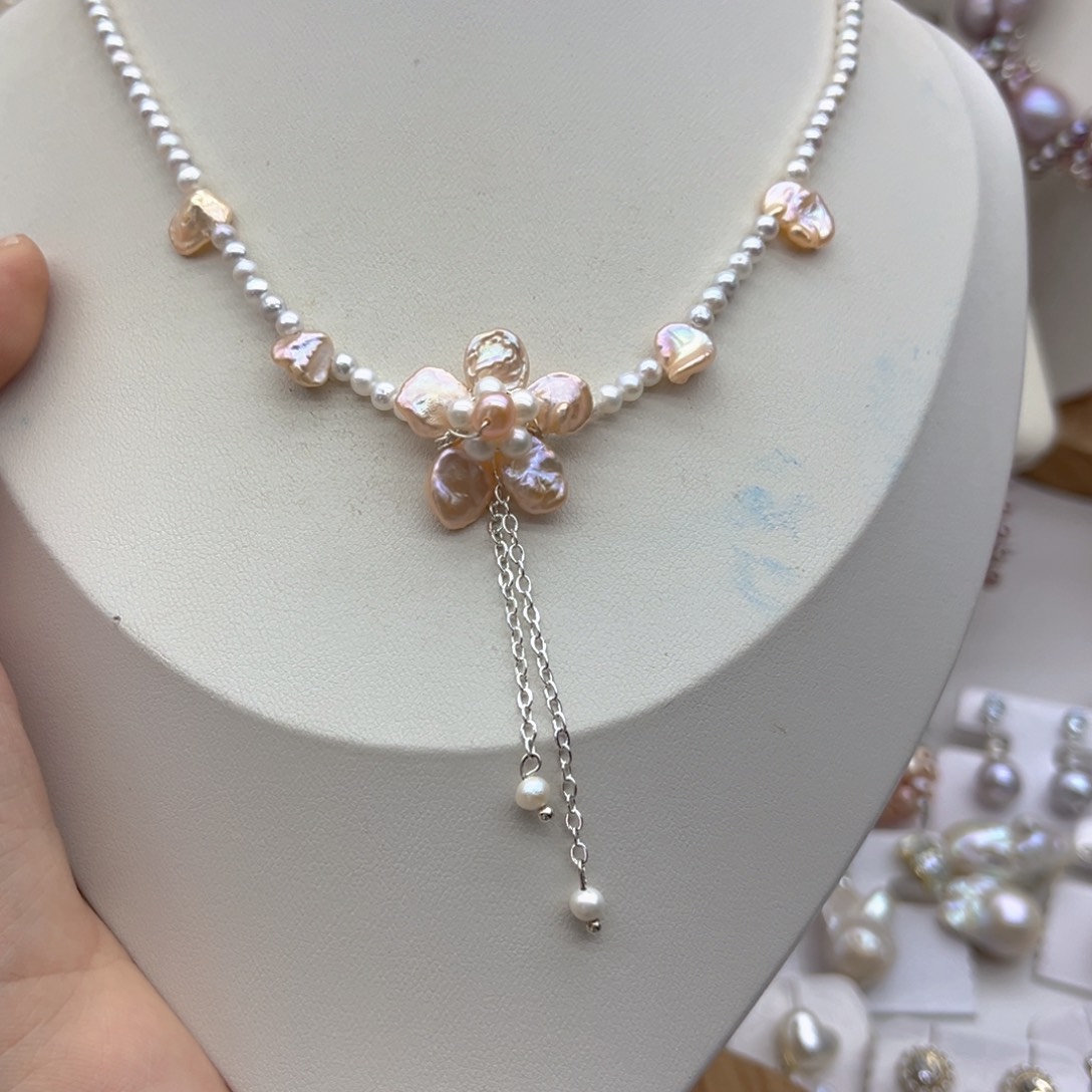 未镶嵌淡水珍珠颈饰