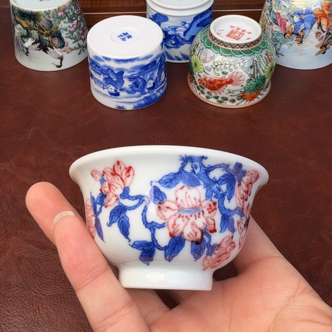 陶现代景德镇全手工全手绘陶瓷