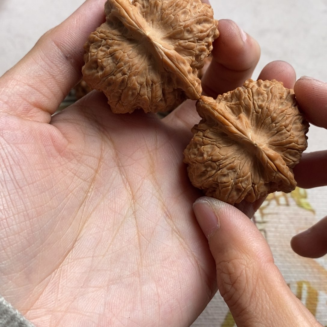 文玩核桃把件甲**丁血麒麟