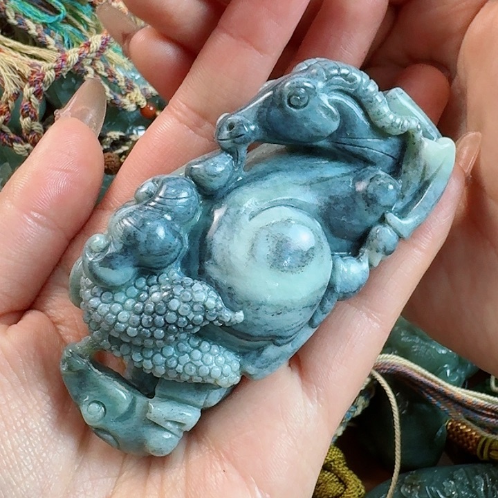 和田玉把件未镶嵌