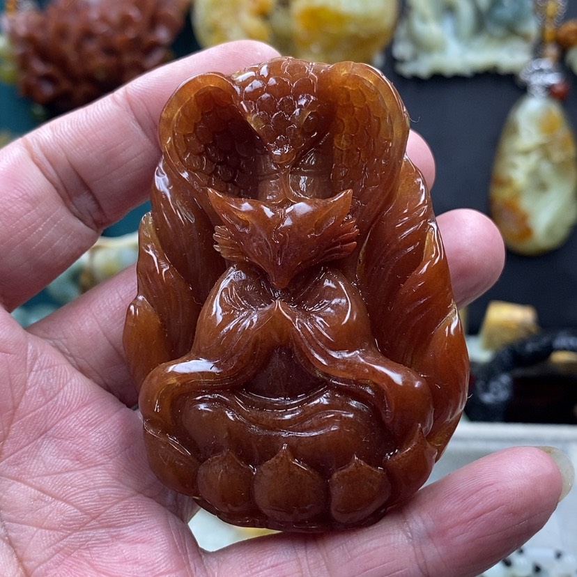 【闪购商品】蛇纹石玉吊坠未镶嵌