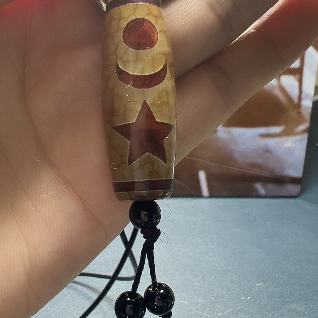 玛瑙/玉髓合金颈饰