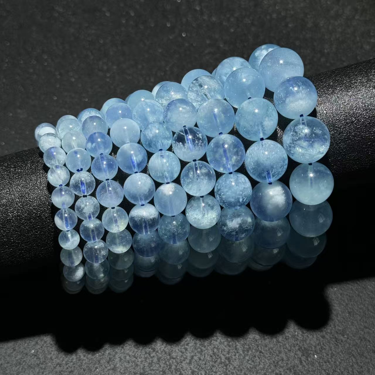 培育海蓝宝石【云霞珠宝】蓝天白云海蓝宝DS112801-多样性发其一