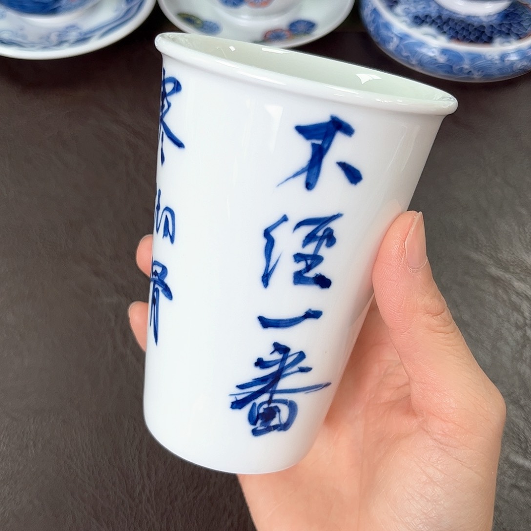 摆件手绘高温瓷器瓷器