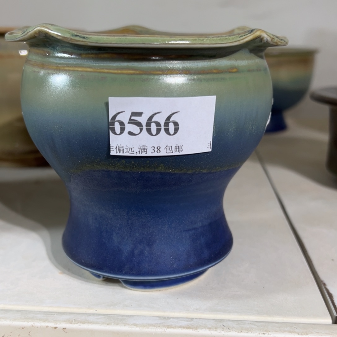 陶瓷口9高10 景德镇手工花盆