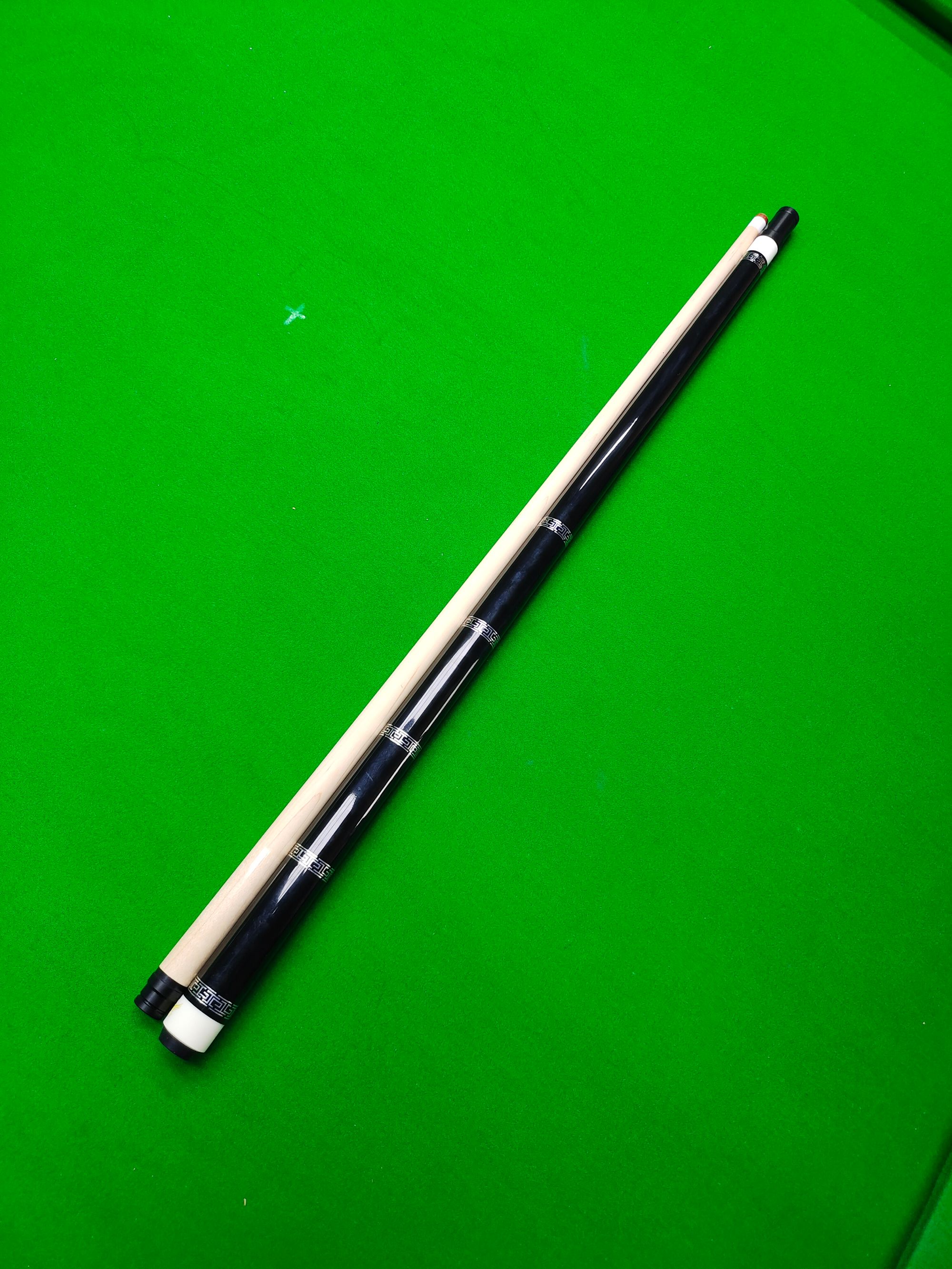 高端大头台球杆枫木前肢1/2分体中式八球杆