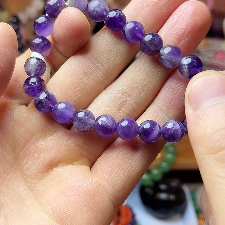 水晶手链未镶嵌紫水晶手链