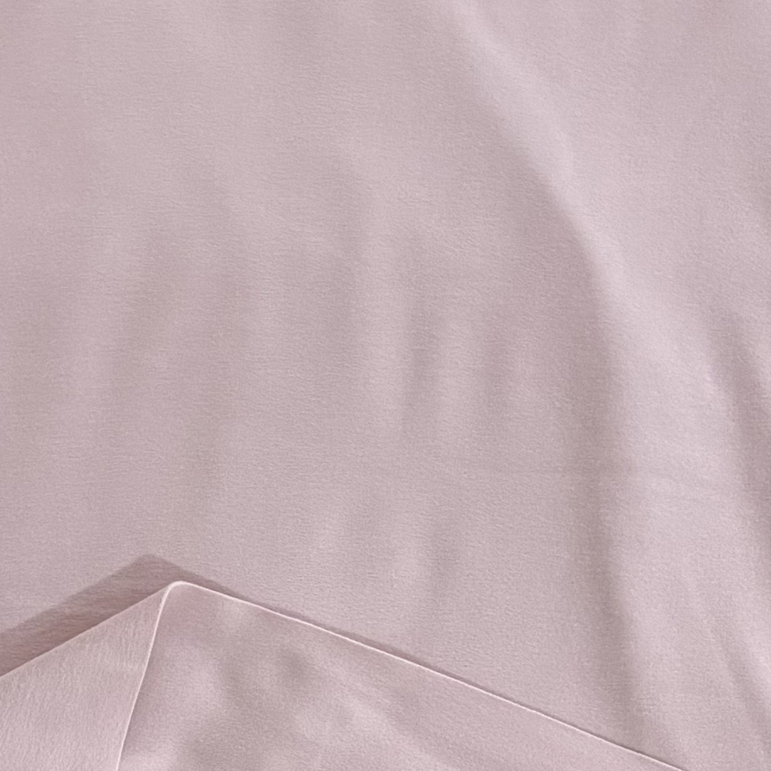 粉色双面德绒面料两米