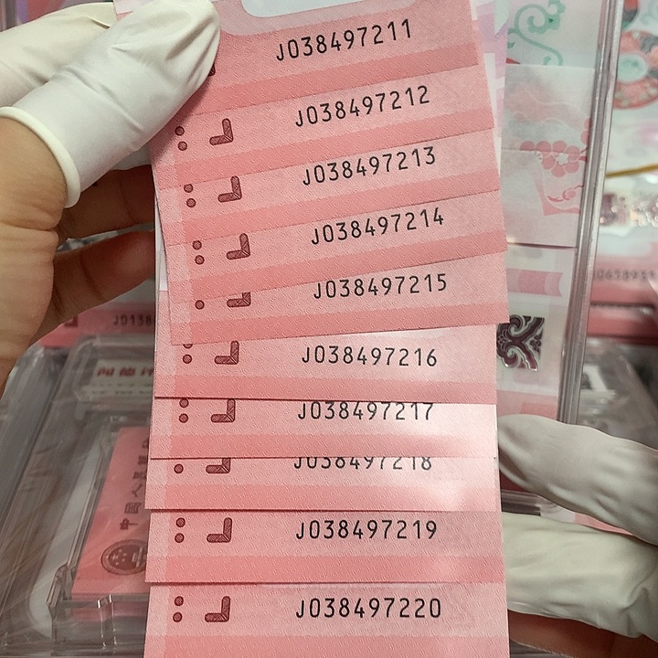 蛇钞标十（带2张乱蛇号）