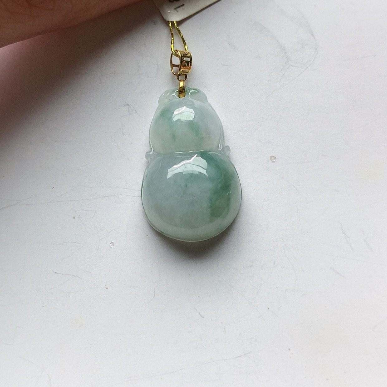 【闪购商品】翡翠18K金镶嵌颈饰1111……