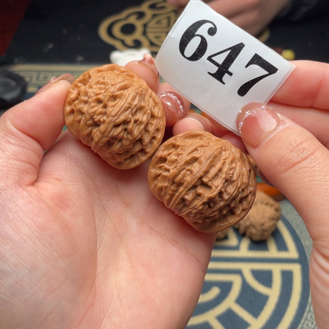 桃核把件39全品磨盘647号……