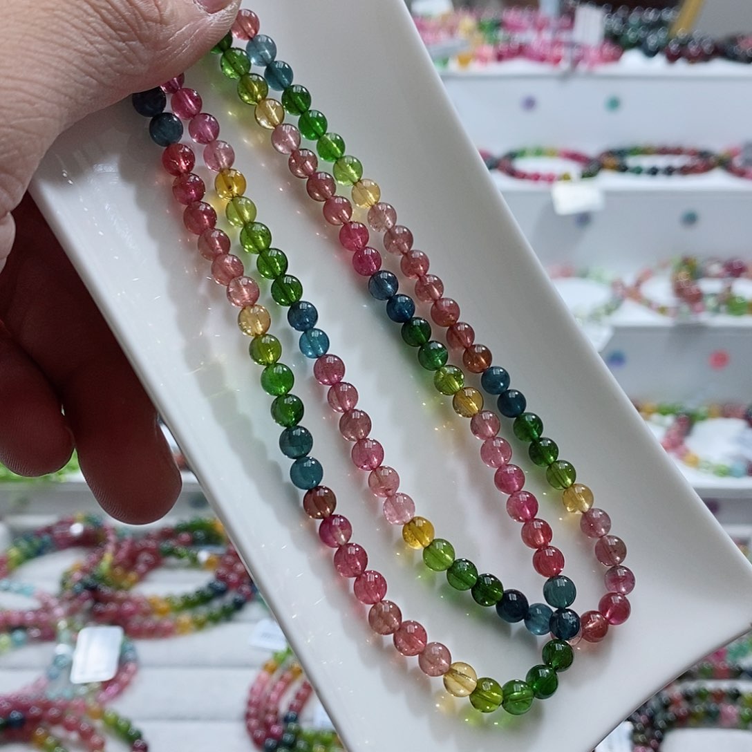 碧玺手链未镶嵌手链