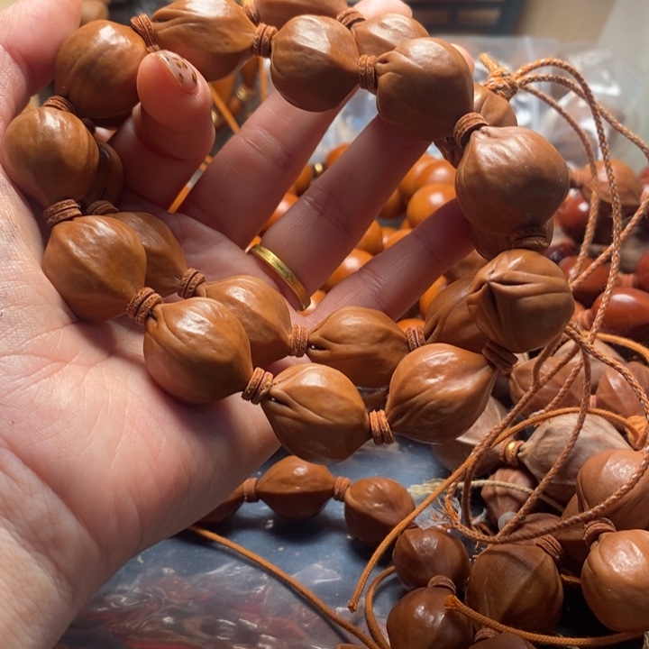 s***7橄榄核手串/手链1.9四花