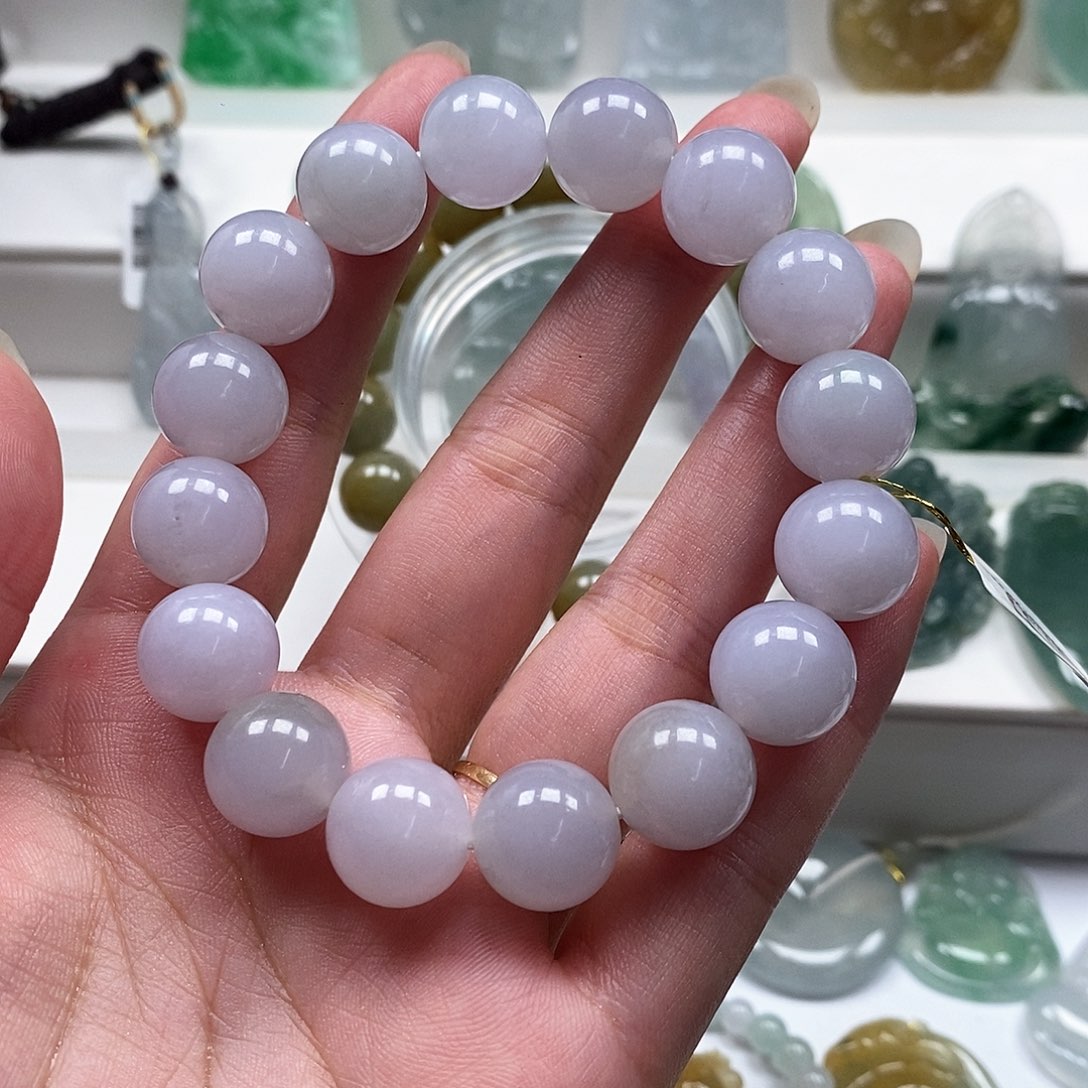 桃***式颈饰未镶嵌翡翠天然翡翠a货